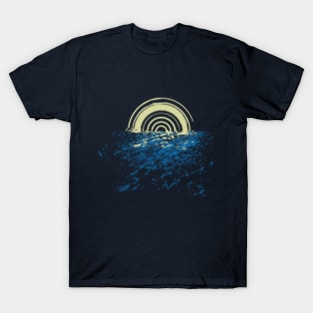 Moon and sea T-Shirt